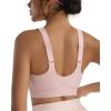 imageRUNNING GIRL Adjustable Straps High Impact Sports Bra for WomenHigh Support Workout Sports Bras with Sewn in PadsApink