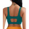 imageRUNNING GIRL Sports Bra for Women High Support Molded Cup High Impact Sports Bras for Women Large Bust3050Dark GreenL