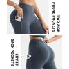 imageRUNNING GIRL Leggings with Pockets for Women Tummy Control 25quot High Waisted Yoga Pants Buttery Soft Gym Workout Yoga LeggingsCharcoal Grey