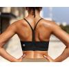 imageRUNNING GIRL YBack Sports Bras for Women Medium Impact Wirefree Padded Bra Workout Crop Top Longline Sports Bra Push upEblack