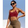 imageRUNNING GIRL YBack Sports Bras for Women Medium Impact Wirefree Padded Bra Workout Crop Top Longline Sports Bra Push upEred