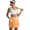imageRUNNING GIRL Sports Bras for WomenHigh Impact Criss Cross Back Molded Cup Running Bra with Sewn in PadsWhite