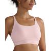 imageRUNNING GIRL Sports Bras for WomenLight Impact Molded Cup Strap Sports Bra with Sewn in PadsBest for AC CupSoft Pink