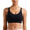 imageRUNNING GIRL Sports Bra for Women High Support Molded Cup High Impact Sports Bras with Sewn in PadsAblack