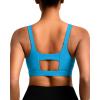imageRUNNING GIRL Sports Bra for Women High Support Molded Cup High Impact Sports Bras with Sewn in PadsAblue