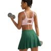 imageRUNNING GIRL Sports Bra for Women High Support Molded Cup High Impact Sports Bras with Sewn in PadsApink