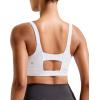 imageRUNNING GIRL Sports Bra for Women High Support Molded Cup High Impact Sports Bras with Sewn in PadsAwhite