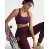 imageRUNNING GIRL High Impact Sports Bras for Women High Support Womens Sports Bra Racerback Workout Running BraDeep Purple