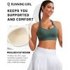 imageRUNNING GIRL Sports Bra for Women High Support Molded Cup High Impact Sports Bras with Sewn in Pads Strappy Running Bra3004 Sage Green