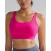 imageRUNNING GIRL Sports Bra for Women High Support Molded Cup High Impact Sports Bras with Sewn in Pads Workout Running BraHot Pink
