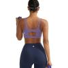 imageRUNNING GIRL Sports Bra for Women High Support Molded Cup High Impact Sports Bras with Sewn in PadsAdusty Lavender