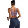 imageRUNNING GIRL Sports Bra for Women High Support Molded Cup High Impact Sports Bras with Sewn in PadsAdusty Lavender