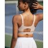 imageRUNNING GIRL Sports Bra for Women High Support Molded Cup High Impact Sports Bras with Sewn in PadsAnude