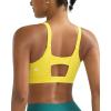 imageRUNNING GIRL Sports Bra for Women High Support Molded Cup High Impact Sports Bras with Sewn in PadsAbright Yellow