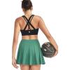 image:imageRUNNING GIRL Sports Bra for Women High Support CrissCross Back Padded Strappy Sports Bras Yoga Bra with Removable Cups1black