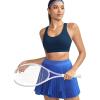 image:imageRUNNING GIRL Sports Bra for Women High Support CrissCross Back Padded Strappy Sports Bras Yoga Bra with Removable Cups1dark Blue