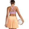 image:imageRUNNING GIRL Sports Bra for Women High Support CrissCross Back Padded Strappy Sports Bras Yoga Bra with Removable Cups1taro Purple