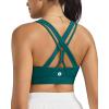 image:imageRUNNING GIRL Sports Bra for Women High Support CrissCross Back Padded Strappy Sports Bras Yoga Bra with Removable Cups1teal