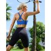 image:imageRUNNING GIRL Sports Bra for Women High Support CrissCross Back Padded Strappy Sports Bras Yoga Bra with Removable CupsAbluepinkgreen