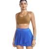 image:imageRUNNING GIRL Sports Bra for Women High Support CrissCross Back Padded Strappy Sports Bras Yoga Bra with Removable CupsAcopper Brown