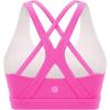 image:imageRUNNING GIRL Sports Bra for Women High Support CrissCross Back Padded Strappy Sports Bras Yoga Bra with Removable CupsAsonic Pink