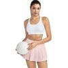 image:imageRUNNING GIRL Sports Bra for Women High Support CrissCross Back Padded Strappy Sports Bras Yoga Bra with Removable CupsAwhite