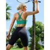 image:imageRUNNING GIRL Sports Bra for Women High Support CrissCross Back Padded Strappy Sports Bras Yoga Bra with Removable CupsBgreen