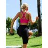 image:imageRUNNING GIRL Sports Bra for Women High Support CrissCross Back Padded Strappy Sports Bras Yoga Bra with Removable CupsBpink