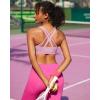 image:imageRUNNING GIRL Sports Bra for Women High Support CrissCross Back Padded Strappy Sports Bras Yoga Bra with Removable CupsPurple