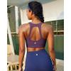 image:imageRUNNING GIRL Sports Bras for Women High SupportRacerback High Impact Grey Sports Bra Moulded Cup Workout Bra Push upZpurple