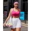 image:imageRUNNING GIRL Sports Bras for Women Pack Criss Cross Back Sexy Strappy Sports Bra Seamless Padded Yoga Bra with Removable Cups3pack BlackYellowHotpink