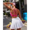 image:imageRUNNING GIRL Sports Bras for Women Pack Criss Cross Back Sexy Strappy Sports Bra Seamless Padded Yoga Bra with Removable Cups3pack GreenYellowHotpink