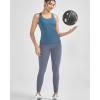 image:imageRUNNING GIRL Tank top with Built in Bra for WomenCompression Shirts Crisscross Back Workout Yoga TopsNavy Blue