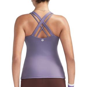 image:imageRUNNING GIRL Tank top with Built in Bra for WomenCompression Shirts Crisscross Back Workout Yoga TopsPurple
