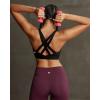 image:imageRUNNING GIRL High Support Sports Bras for Women High Impact Running Adjustable Sports Bra Molded Cup Strappy Sports BrasBlack