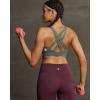 image:imageRUNNING GIRL High Support Sports Bras for Women High Impact Running Adjustable Sports Bra Molded Cup Strappy Sports BrasGreen