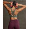 image:imageRUNNING GIRL High Support Sports Bras for Women High Impact Running Adjustable Sports Bra Molded Cup Strappy Sports BrasGreen