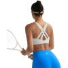 image:imageRUNNING GIRL High Support Sports Bras for Women High Impact Running Adjustable Sports Bra Molded Cup Strappy Sports BrasGrey