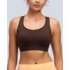 image:imageRUNNING GIRL Sports Bras for Women High SupportRacerback Molded Cup Sports Bra with Sewn in Pads Workout Running BraAbrown