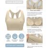 image:imageRUNNING GIRL Sports Bras for Women High SupportRacerback Molded Cup Sports Bra with Sewn in Pads Workout Running BraAnude
