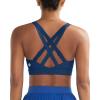 image:imageRUNNING GIRL High Support Sports Bras for Women High Impact Running Adjustable Sports Bra Molded Cup Strappy Sports BrasDark Blue