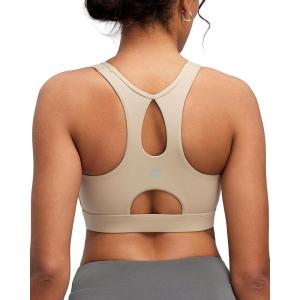 image:imageRUNNING GIRL Sports Bras for Women High SupportRacerback Molded Cup Sports Bra with Sewn in Pads Workout Running BraAnude