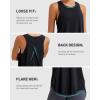 image:imageRUNNING GIRL Womens Workout Tops for Women Racerback Tank Tops Yoga Shirts Athletic Running Tank Tops Sleeveless Gym Clothes1black