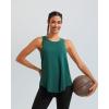 image:imageRUNNING GIRL Womens Workout Tops for Women Racerback Tank Tops Yoga Shirts Athletic Running Tank Tops Sleeveless Gym Clothes1green