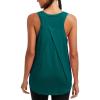image:imageRUNNING GIRL Womens Workout Tops for Women Racerback Tank Tops Yoga Shirts Athletic Running Tank Tops Sleeveless Gym Clothes1green