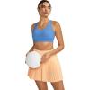 image:imageRUNNING GIRL Sports Bras for WomenSeamless Strappy Sports Bra High Support Crisscross Back with Removable Pads1blue