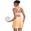 image:imageRUNNING GIRL Sports Bras for WomenSeamless Strappy Sports Bra High Support Crisscross Back with Removable Pads1pink