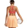 image:imageRUNNING GIRL Sports Bras for WomenSeamless Strappy Sports Bra High Support Crisscross Back with Removable Pads1watermelon Red