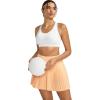 image:imageRUNNING GIRL Sports Bras for WomenSeamless Strappy Sports Bra High Support Crisscross Back with Removable Pads1white