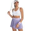 image:imageRUNNING GIRL Sports Bras for WomenSeamless Strappy Sports Bra High Support Crisscross Back with Removable Pads1white